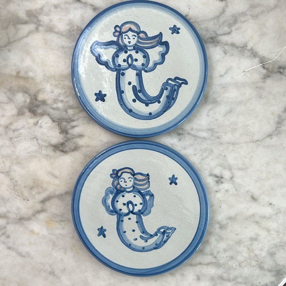 [M.A. Hadley Pottery] Angel Trivets - Picture 2 of 6